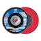 Pferd 5" x 5/8-11 Thd. POLIFAN Flap Disc - CO-COOL SG STEELOX, Ceramic oxide, 60 Grit, Flat 62629 - alternate 1